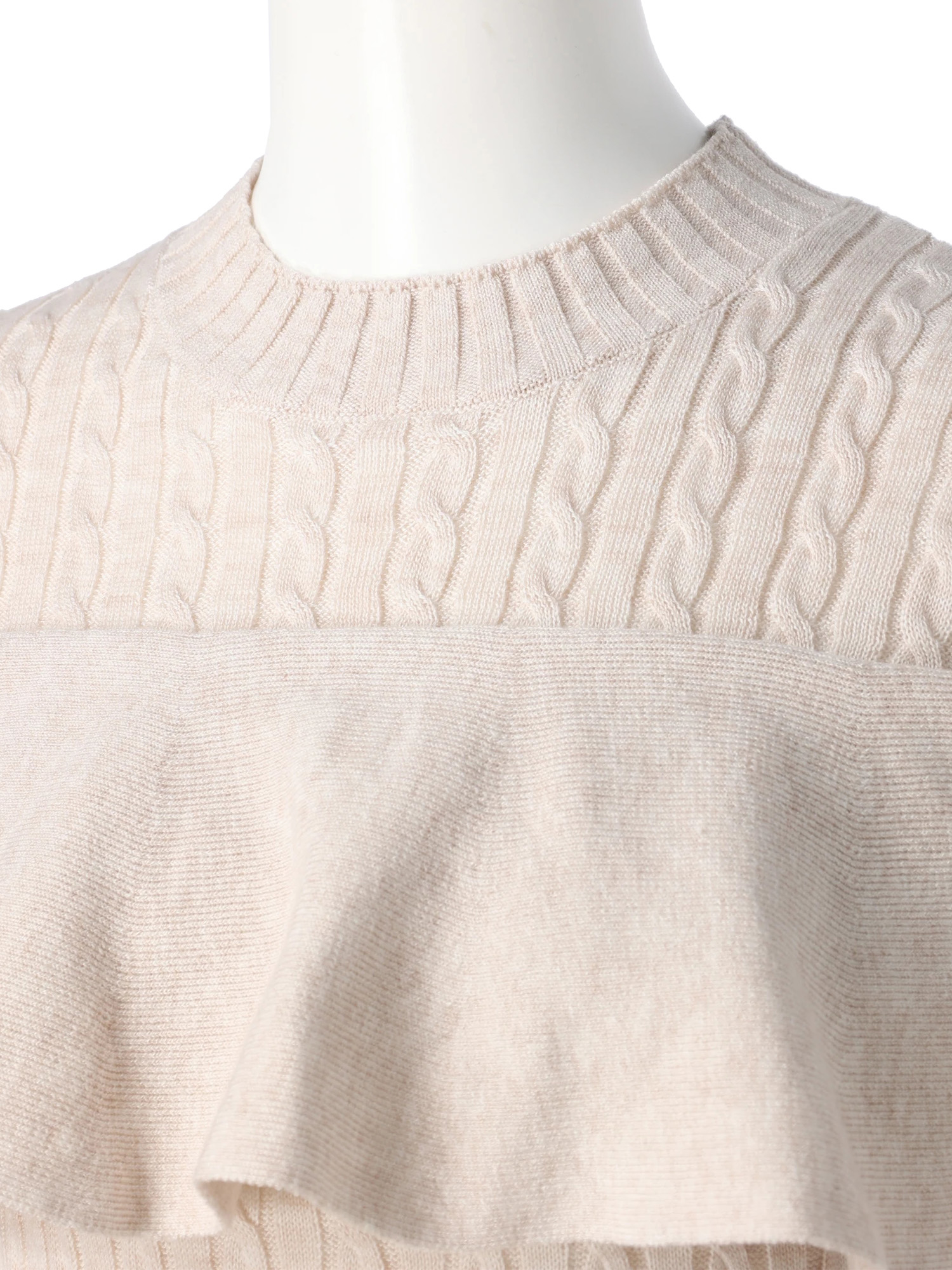 ハンドメイド ワンピース 起毛ラメドット 肉厚woolのふかふかあたたか