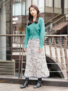 LADYMADE(レディメイド) |グログランヘムワッシャースカート