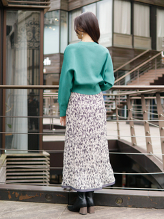 LADYMADE(レディメイド) |グログランヘムワッシャースカート