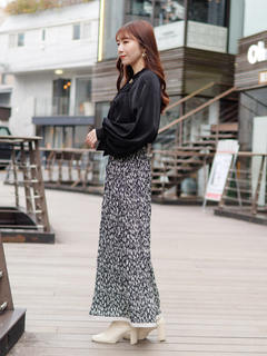 LADYMADE(レディメイド) |グログランヘムワッシャースカート