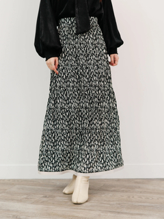 LADYMADE(レディメイド) |グログランヘムワッシャースカート