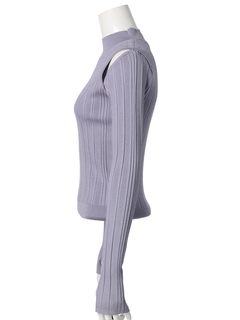 LADYMADE(レディメイド) |スリットショルダー2WAYリブニット