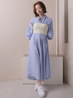 LADYMADE(レディメイド) |ニットビスチェSETシャツワンピース