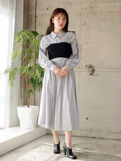 LADYMADE(レディメイド) |ニットビスチェSETシャツワンピース