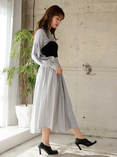 LADYMADE(レディメイド) |ニットビスチェSETシャツワンピース