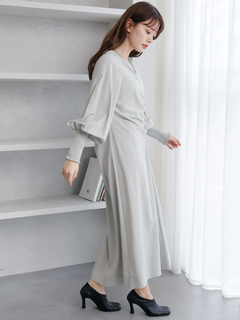 LADYMADE(レディメイド) |フロントシャーリングワンピース