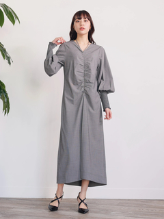 LADYMADE(レディメイド) |フロントシャーリングワンピース