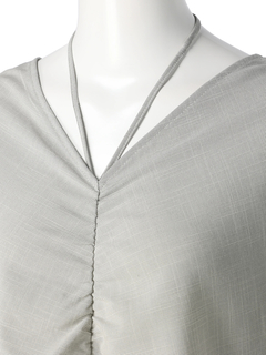 LADYMADE(レディメイド) |フロントシャーリングワンピース