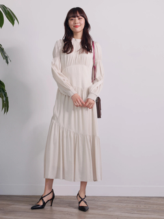 LADYMADE(レディメイド) |アシメコルセットティアードワンピース