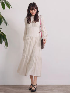 LADYMADE(レディメイド) |アシメコルセットティアードワンピース
