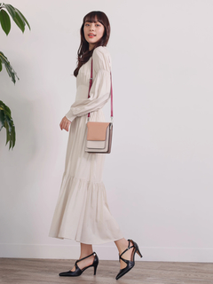 LADYMADE(レディメイド) |アシメコルセットティアードワンピース