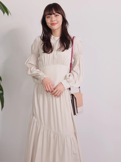 LADYMADE(レディメイド) |アシメコルセットティアードワンピース