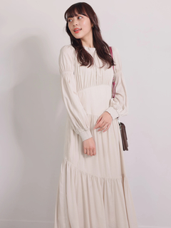 LADYMADE(レディメイド) |アシメコルセットティアードワンピース