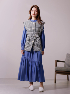 LADYMADE(レディメイド) |アシメコルセットティアードワンピース