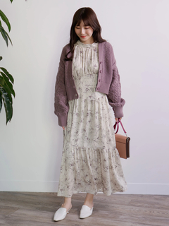 LADYMADE(レディメイド) |アシメコルセットティアードワンピース