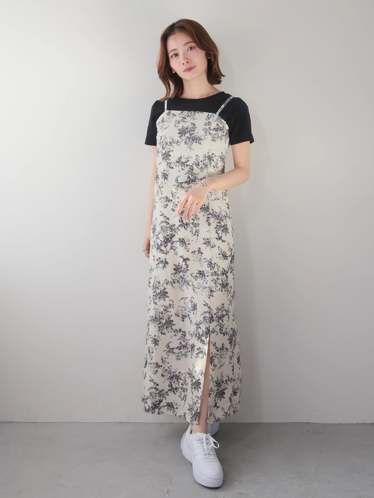 LADYMADE(レディメイド) |フレアスリットキャミワンピース