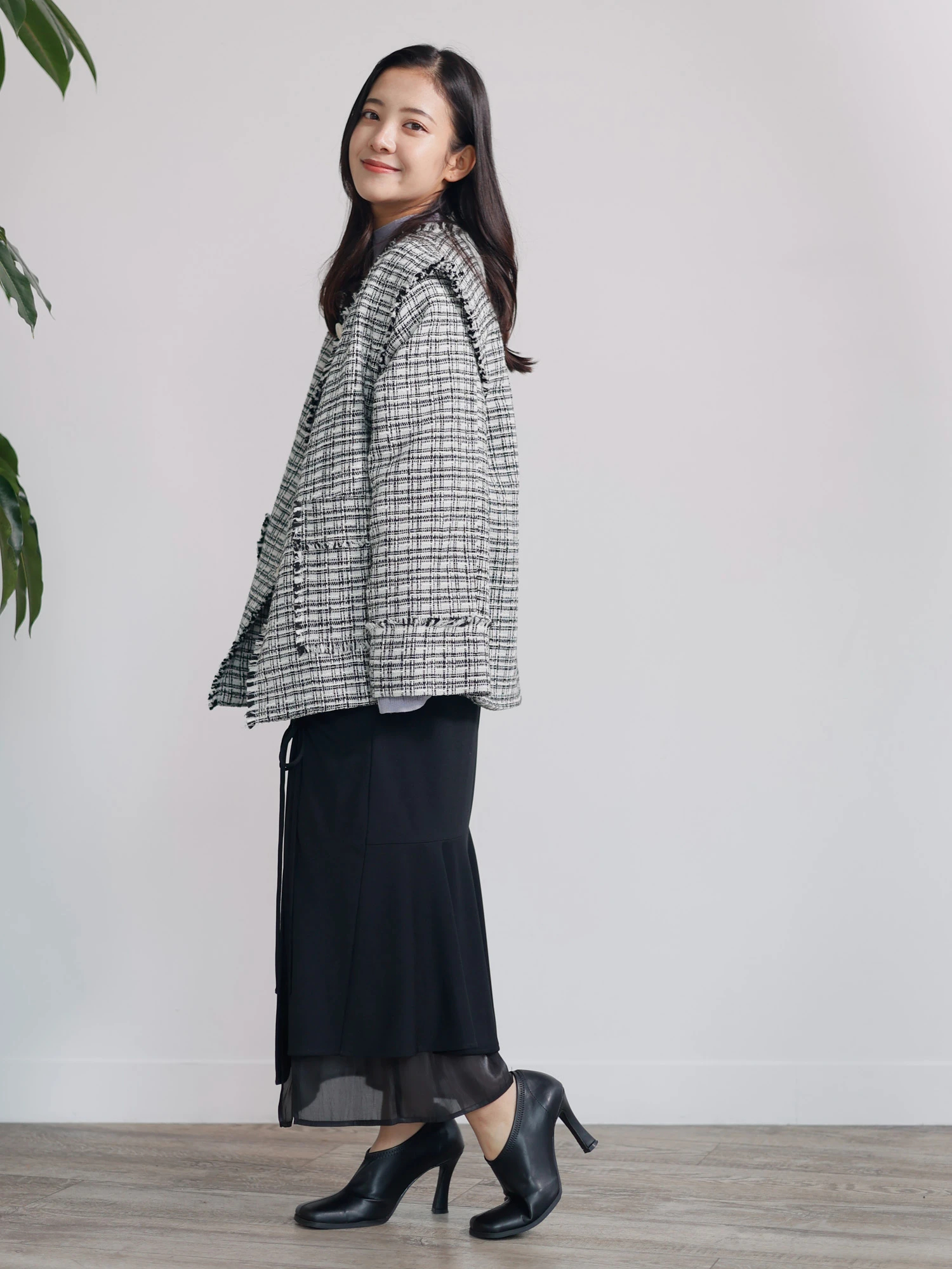 LADYMADE（レディメイド）｜ 2WAYスリーブツイードジャケット アイテム