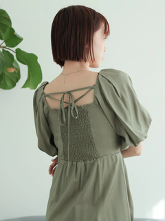 LADYMADE(レディメイド) |バルーンスリーブドロストワンピース