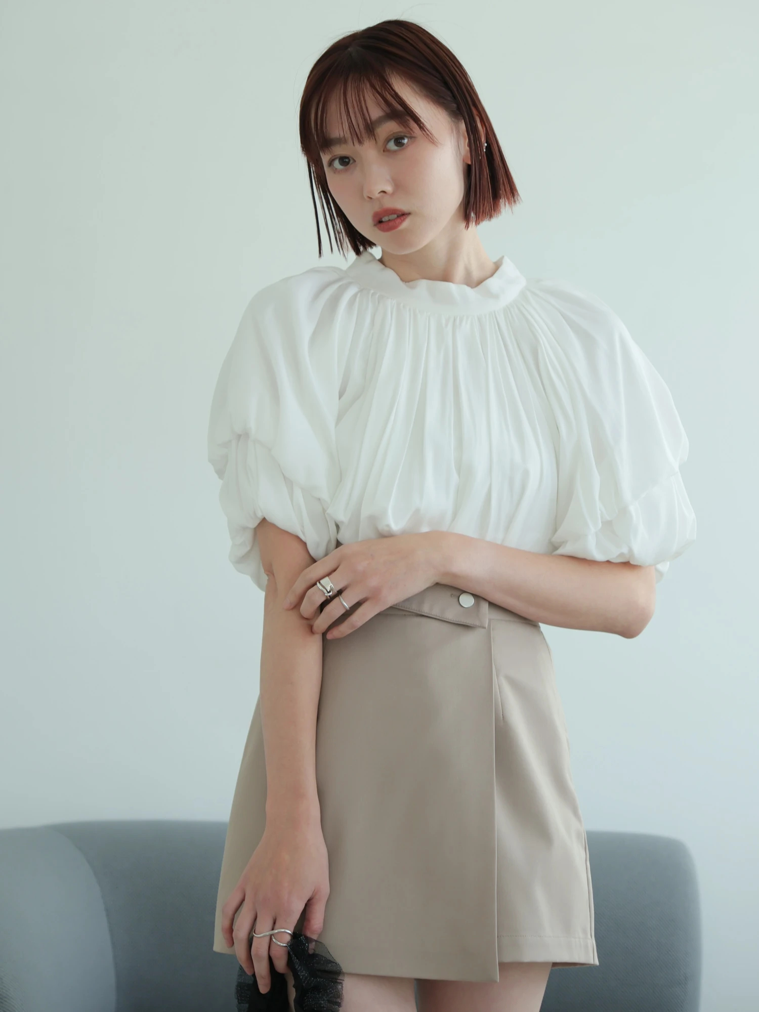 LADYMADE（レディメイド）｜ ダブルバルーンスリーブブラウス アイテム