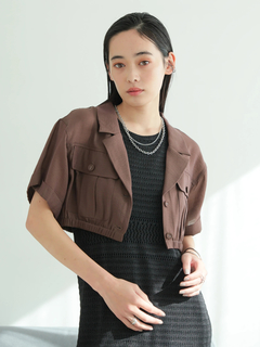 LADYMADE(レディメイド) |クロップドワークシャツ