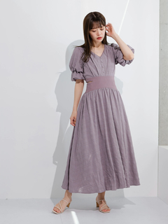 LADYMADE(レディメイド) |ダブルバルーンスリーブスリットワンピース