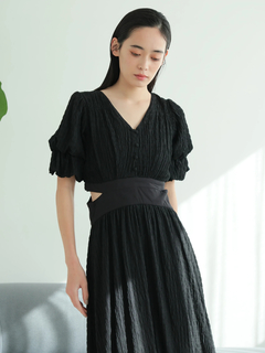 LADYMADE(レディメイド) |ダブルバルーンスリーブスリットワンピース