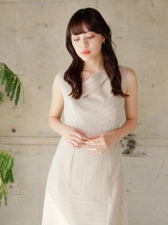 LADYMADE(レディメイド) |アシメストライプワンピース