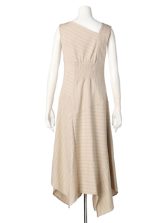 LADYMADE(レディメイド) |アシメストライプワンピース