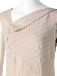 LADYMADE(レディメイド) |アシメストライプワンピース