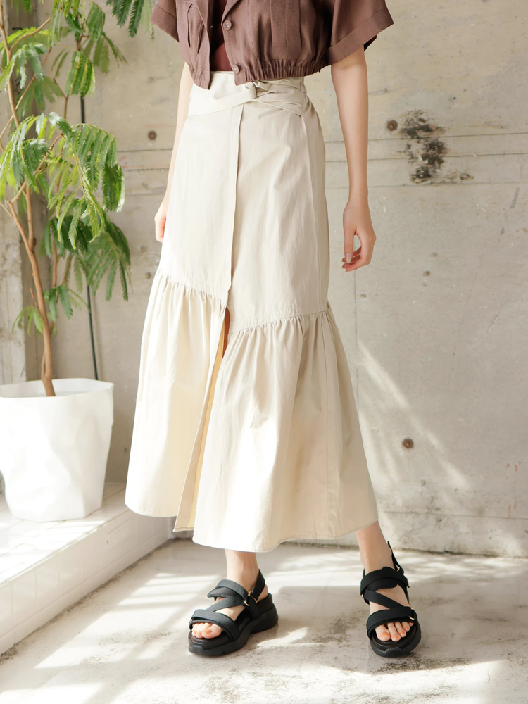 LADYMADE(レディメイド) |ラップティアードスカート