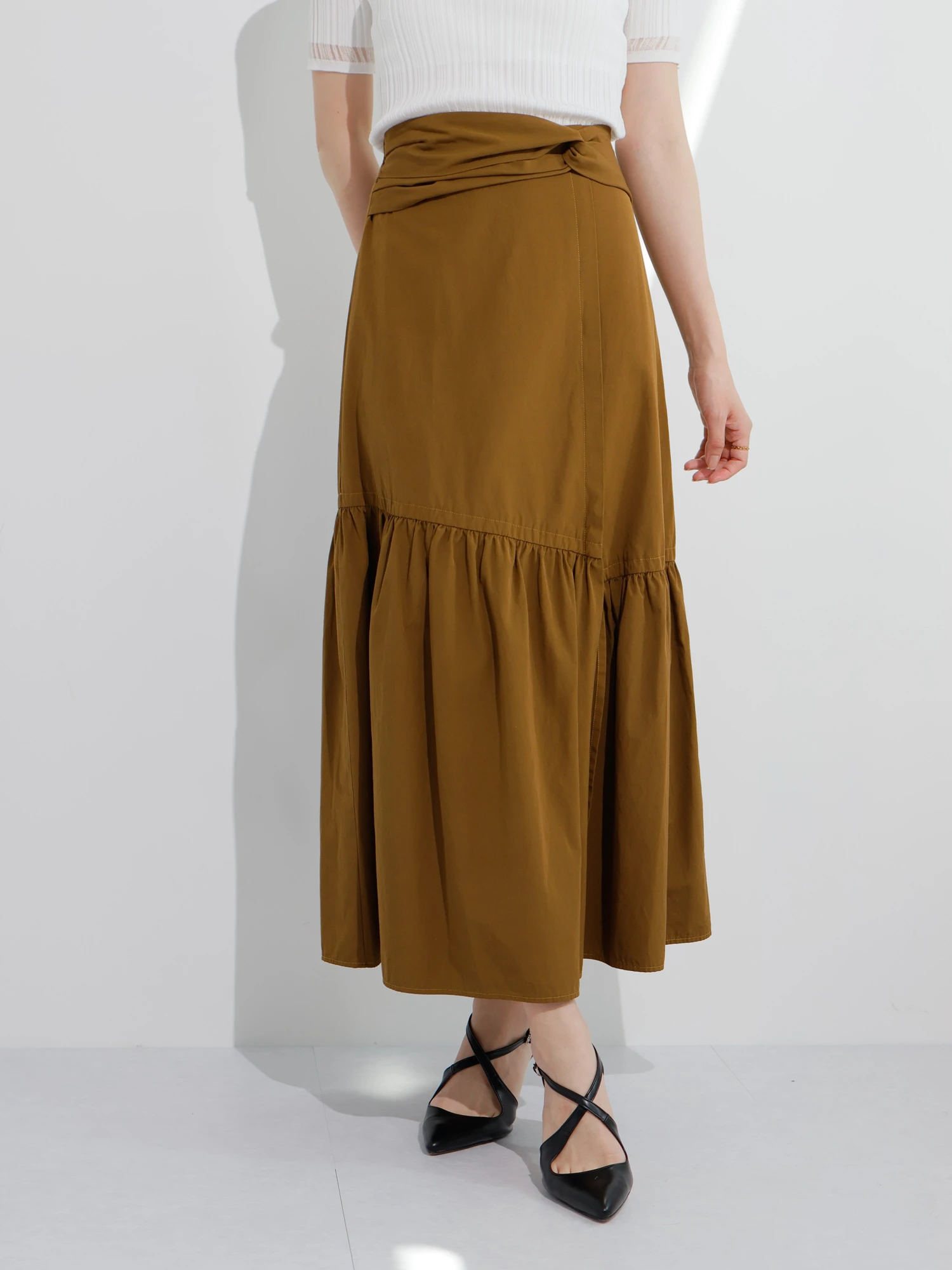 ティアード ラップ スカート LADYMADE（レディメイド）｜ ラップティアードスカート アイテムの詳細