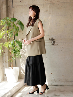 LADYMADE(レディメイド) |ラップティアードスカート