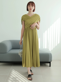 LADYMADE(レディメイド) |クロスギャザーカットワンピース