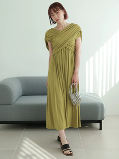 LADYMADE(レディメイド) |クロスギャザーカットワンピース