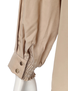 LADYMADE(レディメイド) |ベロアオパールフリルブラウス