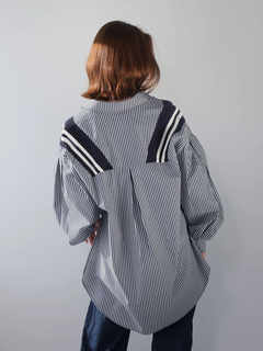 LADYMADE(レディメイド) |リブライン切り替えシャツ