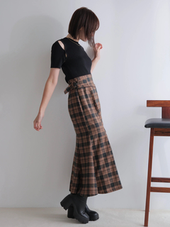 LADYMADE(レディメイド) |2WAYショルダーニットドッキングワンピース