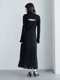 LADYMADE(レディメイド) |スリットスリーブプリーツニットワンピース