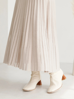 LADYMADE(レディメイド) |スリットスリーブプリーツニットワンピース