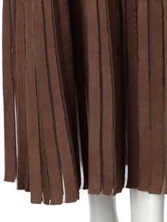 LADYMADE(レディメイド) |スリットスリーブプリーツニットワンピース