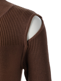 LADYMADE(レディメイド) |スリットスリーブプリーツニットワンピース