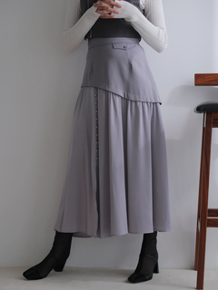 LADYMADE(レディメイド) |サテンスリットフレアスカート