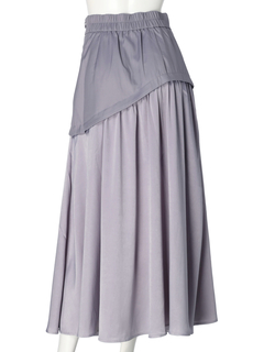 LADYMADE(レディメイド) |サテンスリットフレアスカート