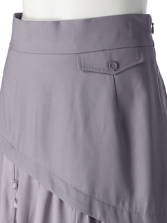 LADYMADE(レディメイド) |サテンスリットフレアスカート