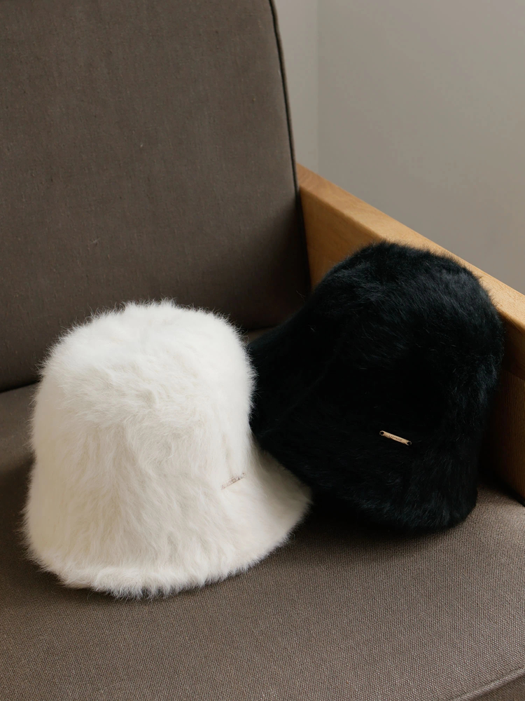 LADYMADE(レディメイド) |ロゴプレートフェザーバケットハット