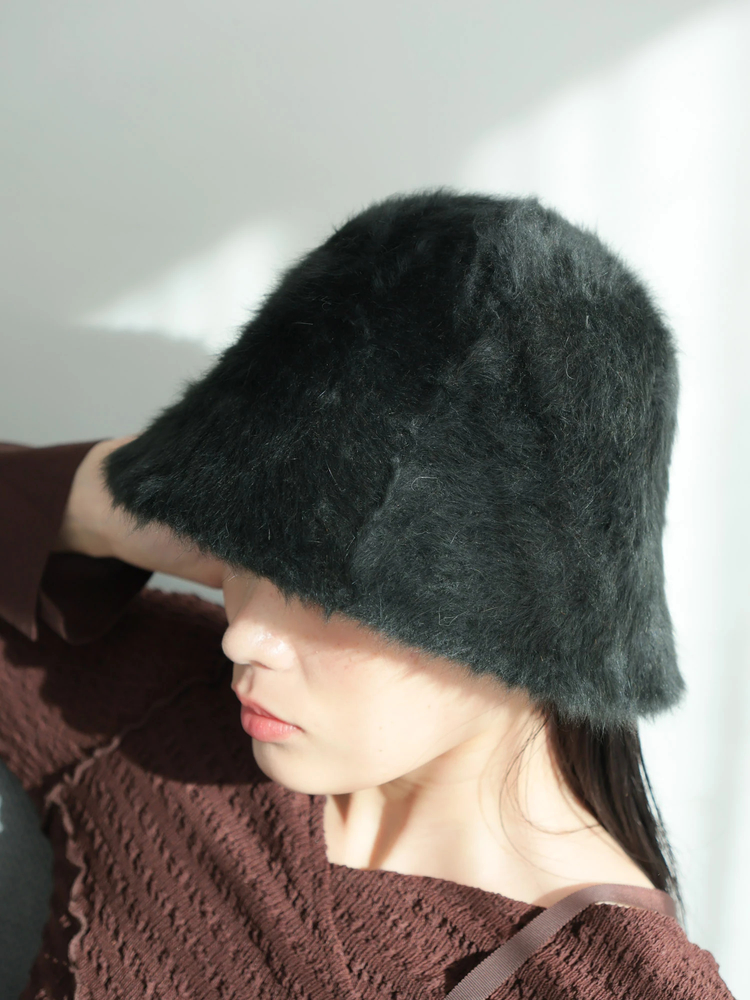 LADYMADE(レディメイド) |ロゴプレートフェザーバケットハット