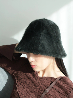 LADYMADE(レディメイド) |ロゴプレートフェザーバケットハット