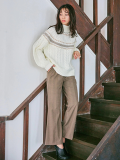 LADYMADE(レディメイド) |クロスベルトフレアパンツ