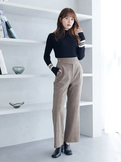 LADYMADE(レディメイド) |クロスベルトフレアパンツ