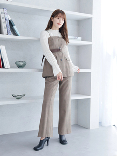 LADYMADE(レディメイド) |クロスベルトフレアパンツ